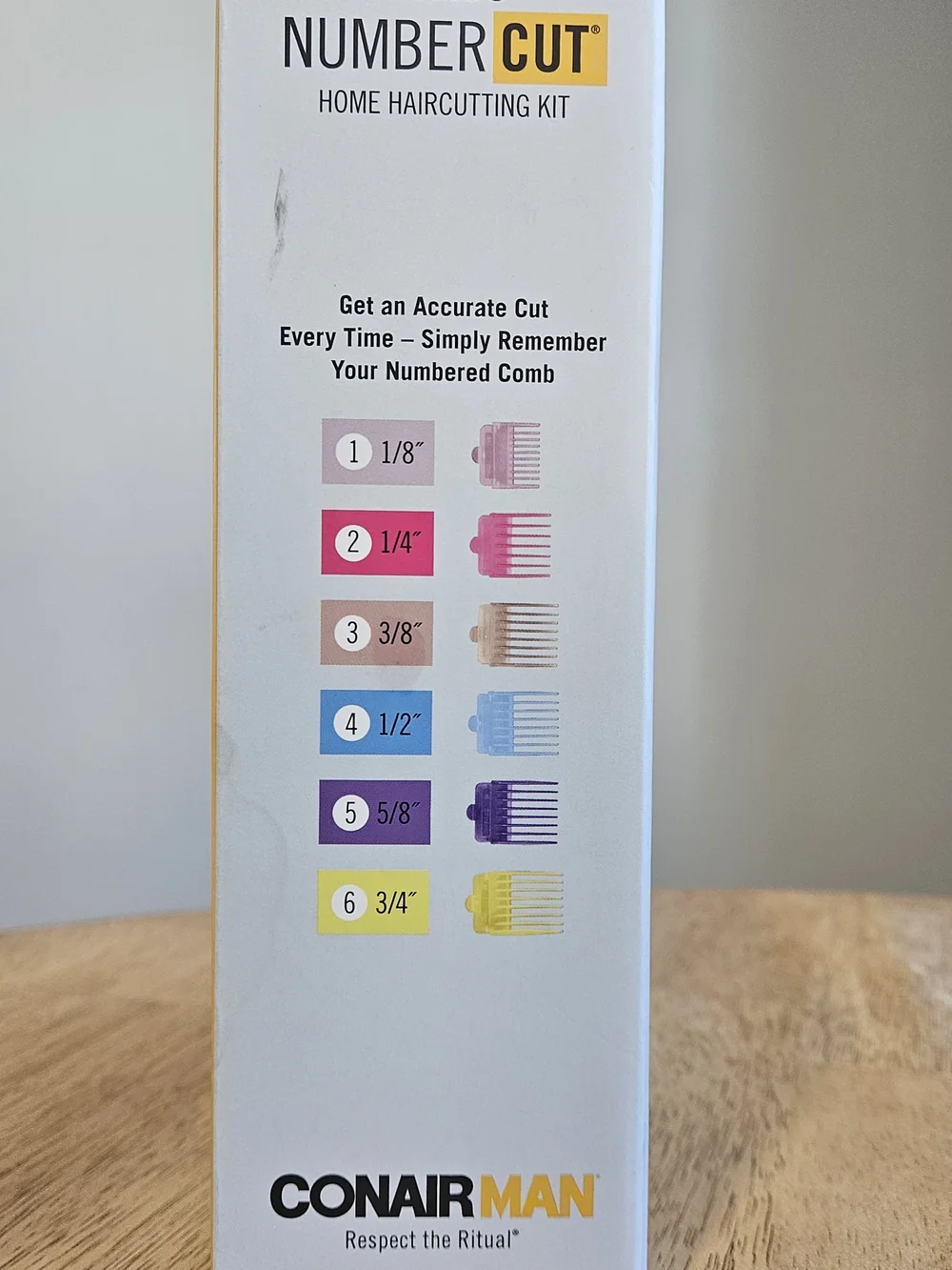 Number Cut Home Haircutting Kit - New In Box